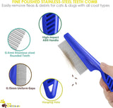 4 Pack Flea Lice Comb
