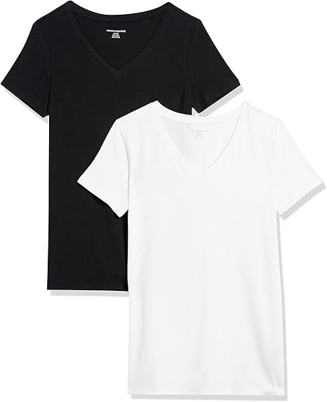 Women's Classic-Fit Short-Sleeve V-Neck T-Shirt