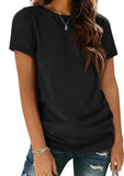 Womens T Shirt Summer Tops Short Sleeve Fashion
