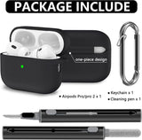 for AirPods Pro Case Cover with Cleaner Kit