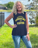 Womens Tank Tops Summer T Shirts Sleeveless Casual Loose