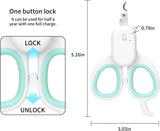 Pet Nail Clipper with LED & -U-V Light