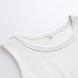 Womens Sleeveless High Neck Tank Tops Fashion Summer