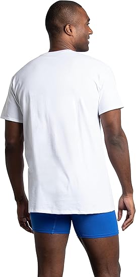Men's Crew Tee Undershirts, Moisture