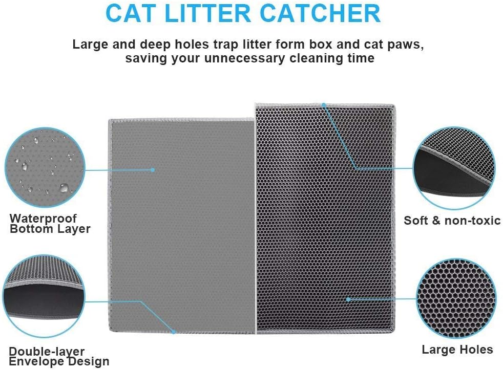 Cat Litter Mat Double Layer