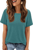 Womens T Shirt Summer Tops Short Sleeve Fashion