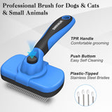 Self Cleaning Slicker Brush - Skin Friendly