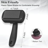 Self Cleaning Shedding Brush - Skin Friendly Grooming Tool