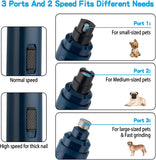 Dog Nail Grinder Upgraded - Professional 2-Speed Electric