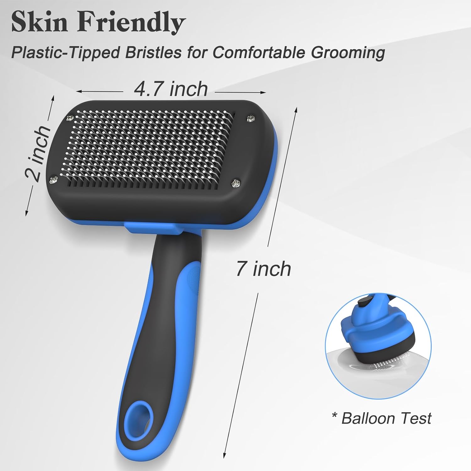 Self Cleaning Slicker Brush - Skin Friendly