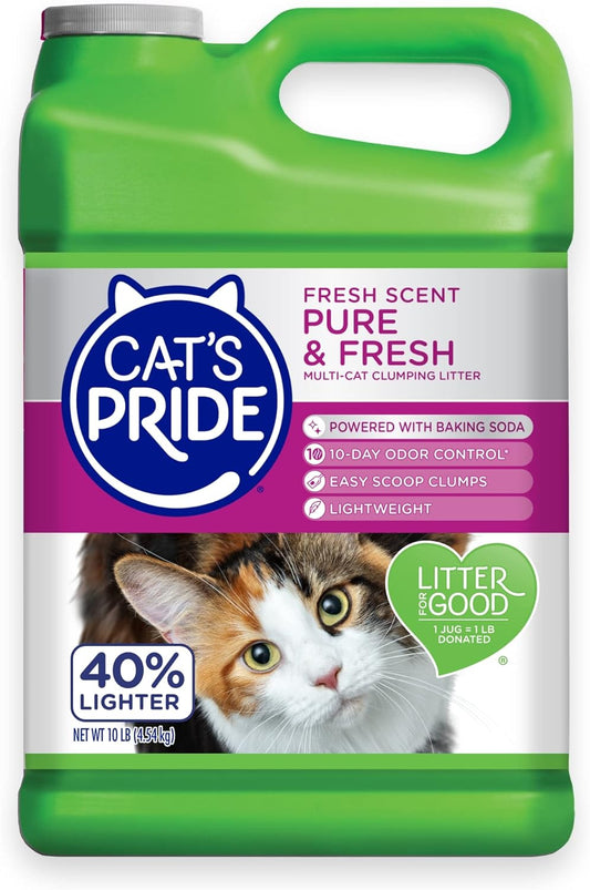 Lightweight Clumping Litter: Pure & Fresh