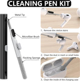 for AirPods Pro Case Cover with Cleaner Kit