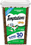 Classic Crunchy and Soft Cat Treats Seafood Medley Flavor, 30 oz. Tub