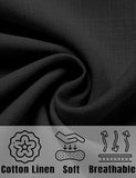 Men's Linen Shirts Short Sleeve Casual Shirts