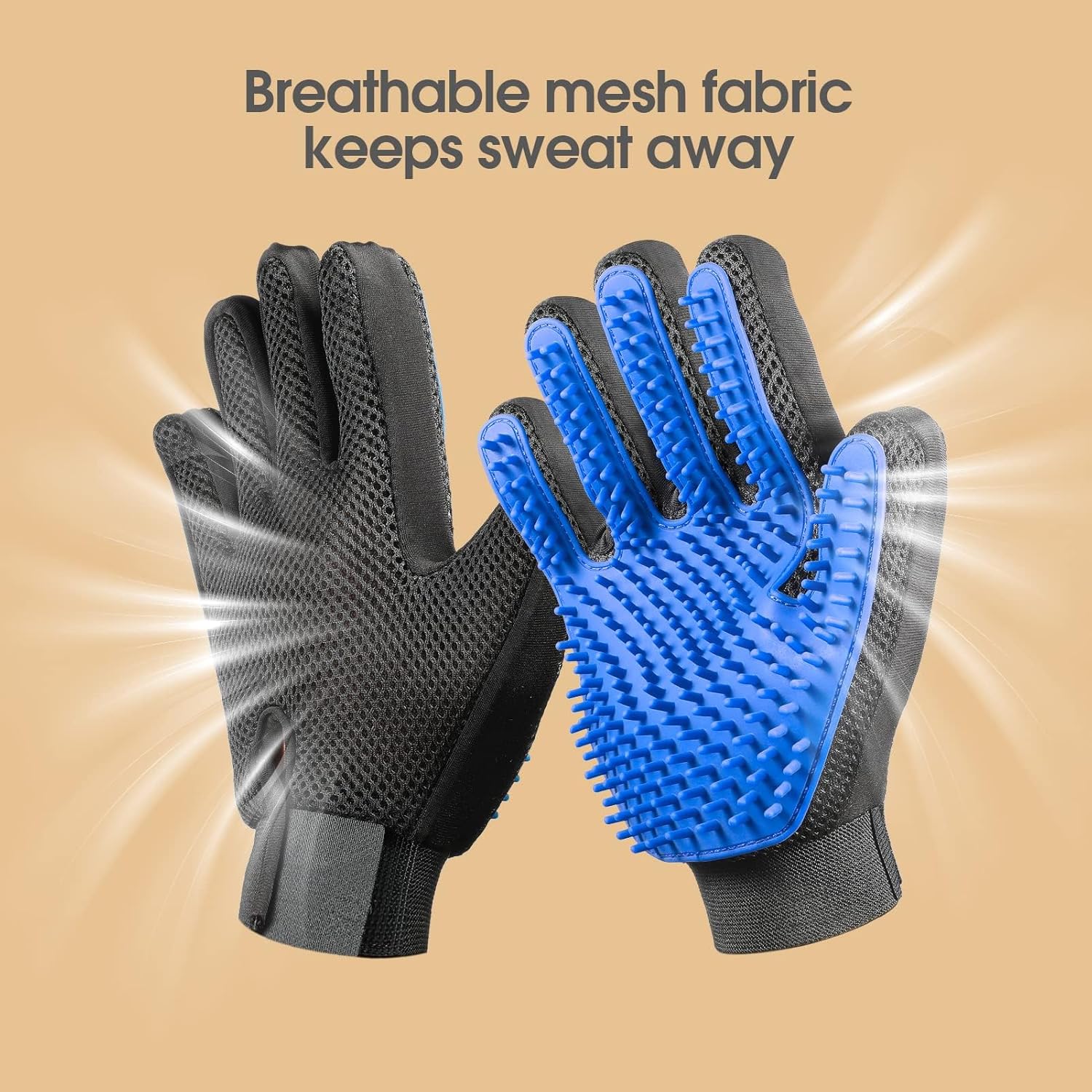 Upgrade Efficient Pet Hair Remover Gloves