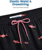 2 in 1 Mens Swim Trunks 7 Inch Swim Shorts Swim