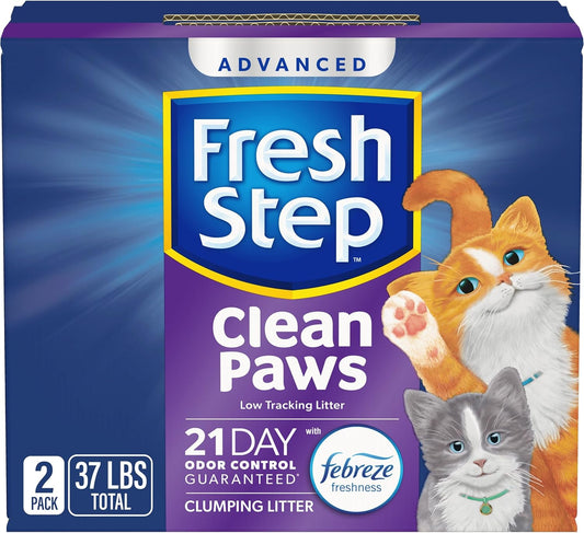 Clean Paws Cat Litter with Febreze Freshness